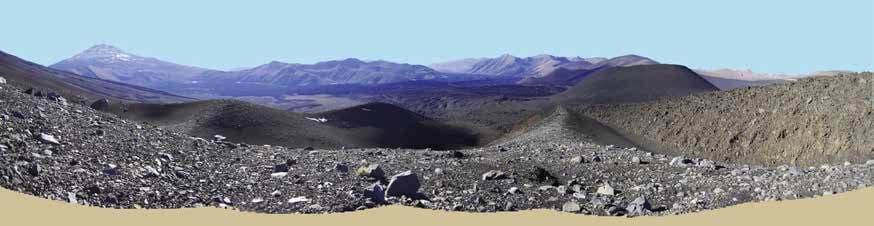 Clasificación de tipos de volcanes presentes en la zona