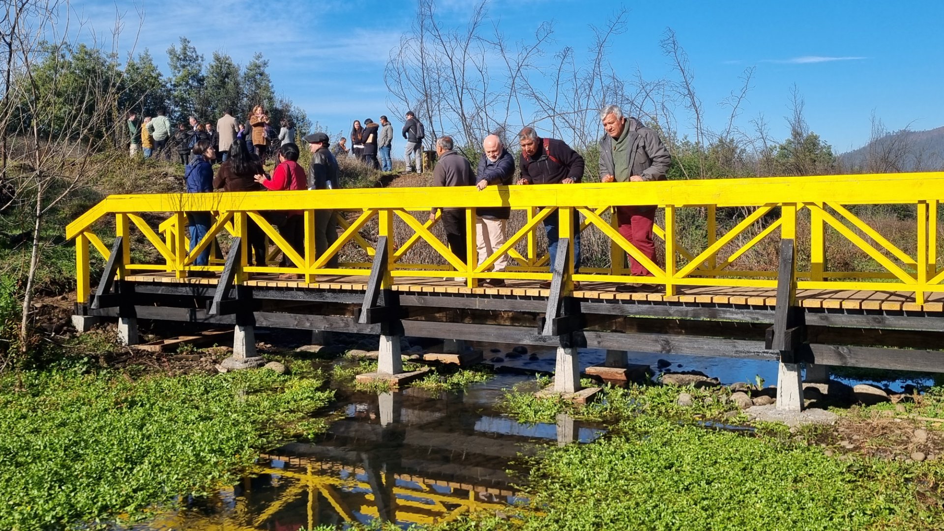 Pasarela Humadal Antumalén, Temuco