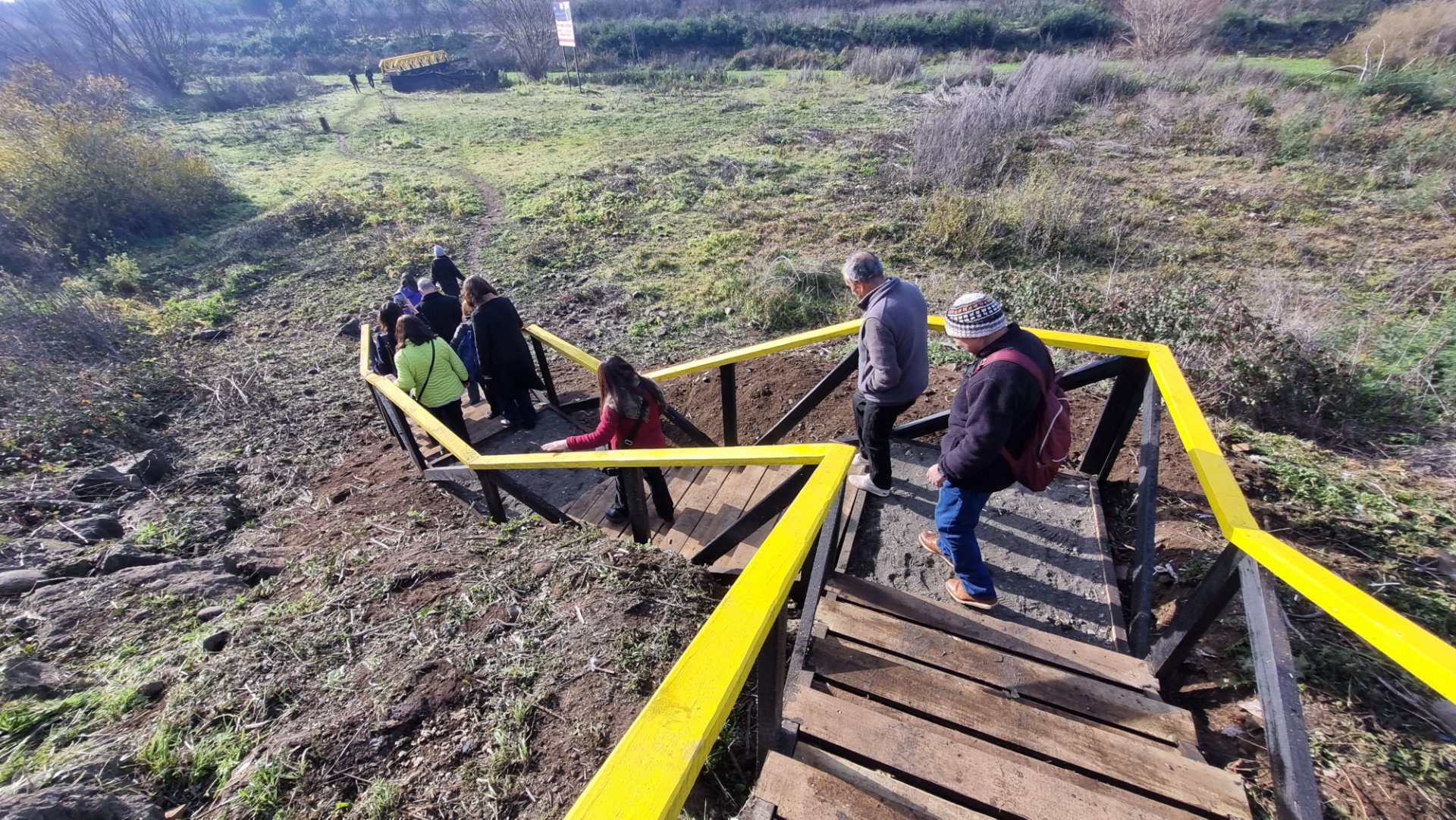 Escaleras de acceso público